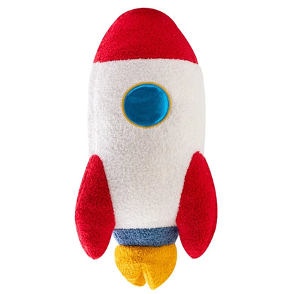 Space gift for kids featuring astronaut rocket and spaceship plush companions