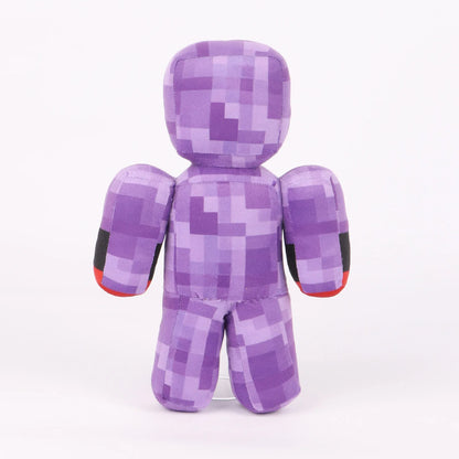 Spoke plush top view handmade SpokeIsHere Lifesteal SMP plush collectible
