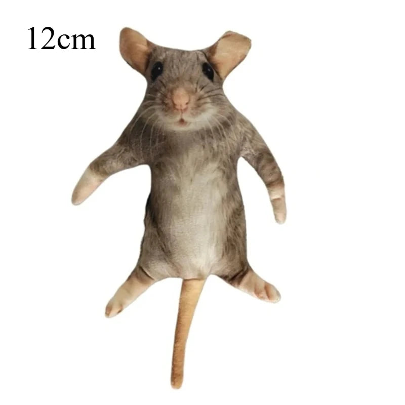 Spoof mouse plush 24cm large size display piece