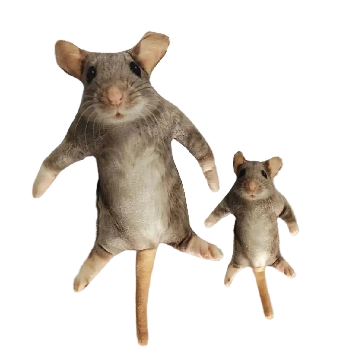 Spoof mouse plush handmade novelty stuffed toy 