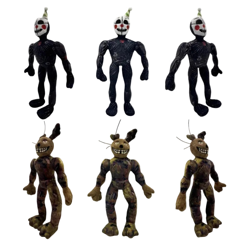 Springtrap plush handmade stuffed toy from Bite By Night Roblox horror game 25cm
