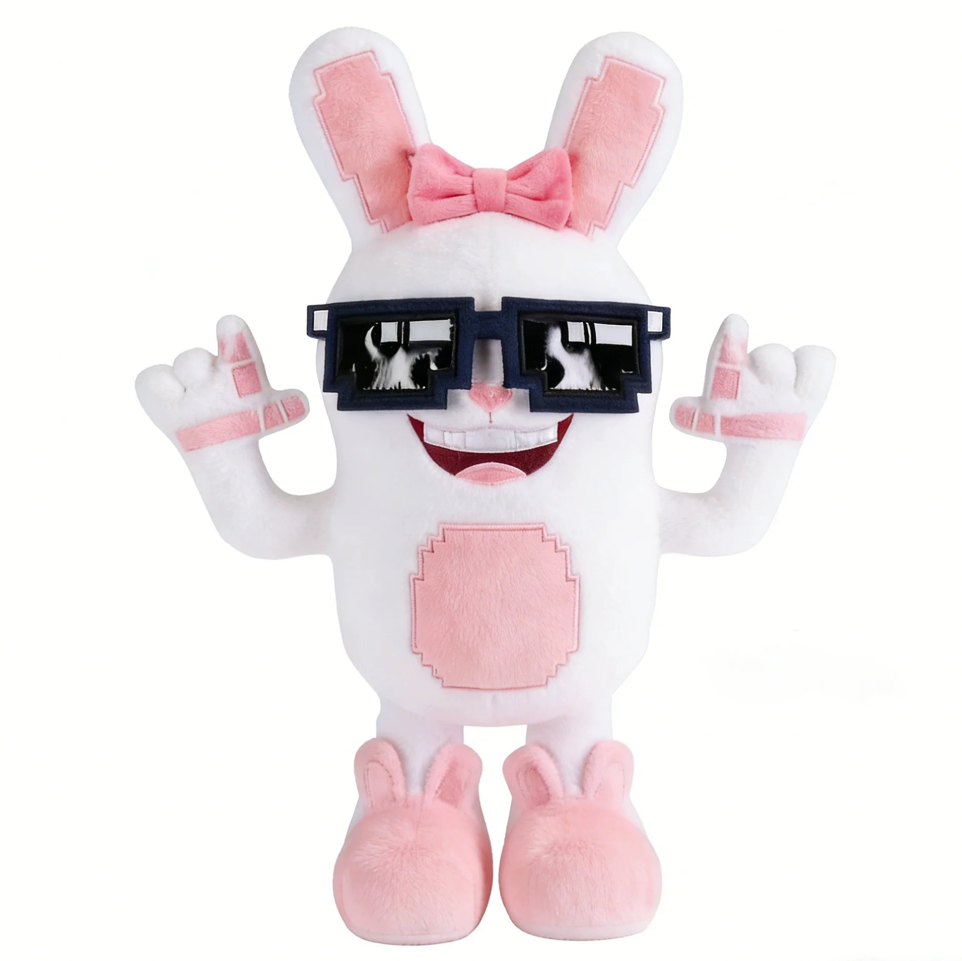 Steal a Brainrot Secret rarity Boppin Bunny fan art plush toy