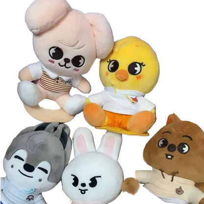 Stray Kids Zootopia inspired cartoon dolls