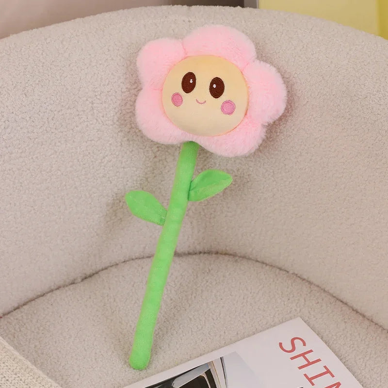 Stuffed flower toy gift presentation birthday wrapping
