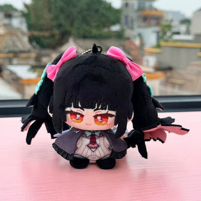Sunna plush physical support character handmade plush toy side view
