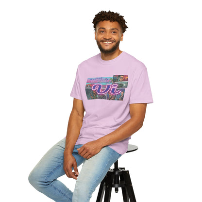 Synth heavy sunset aesthetic shirt
