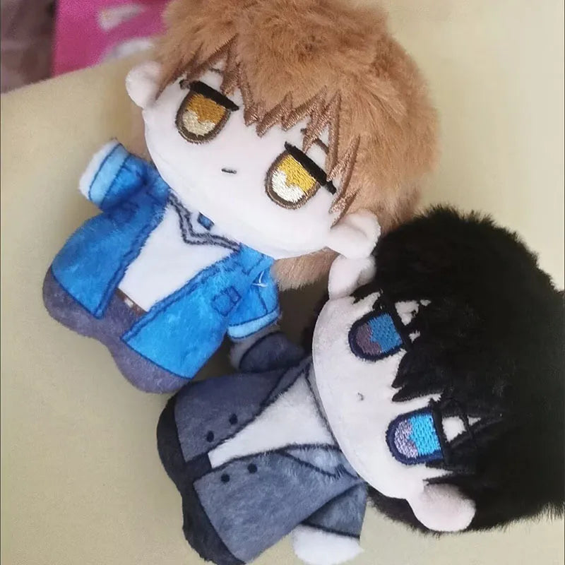 Takato Saijo plush back view showcasing handmade plush material and craftsmanship