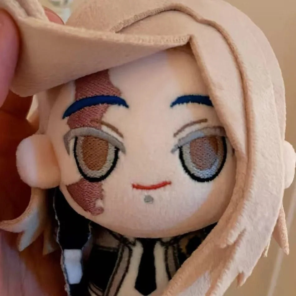 Tamsy Caines plush toy side profile close-up
