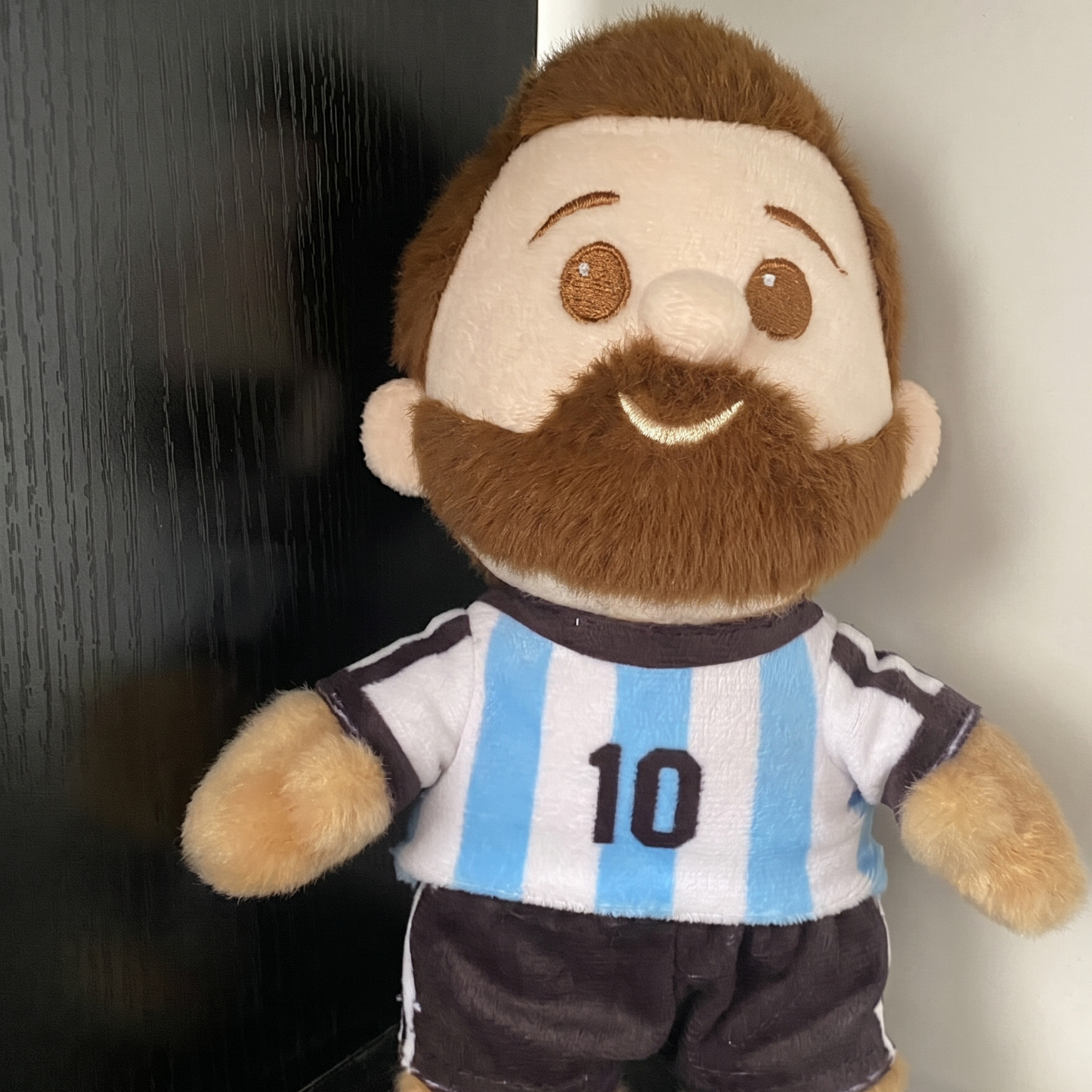 The GOAT plush fan-made football legend collectible 18cm
