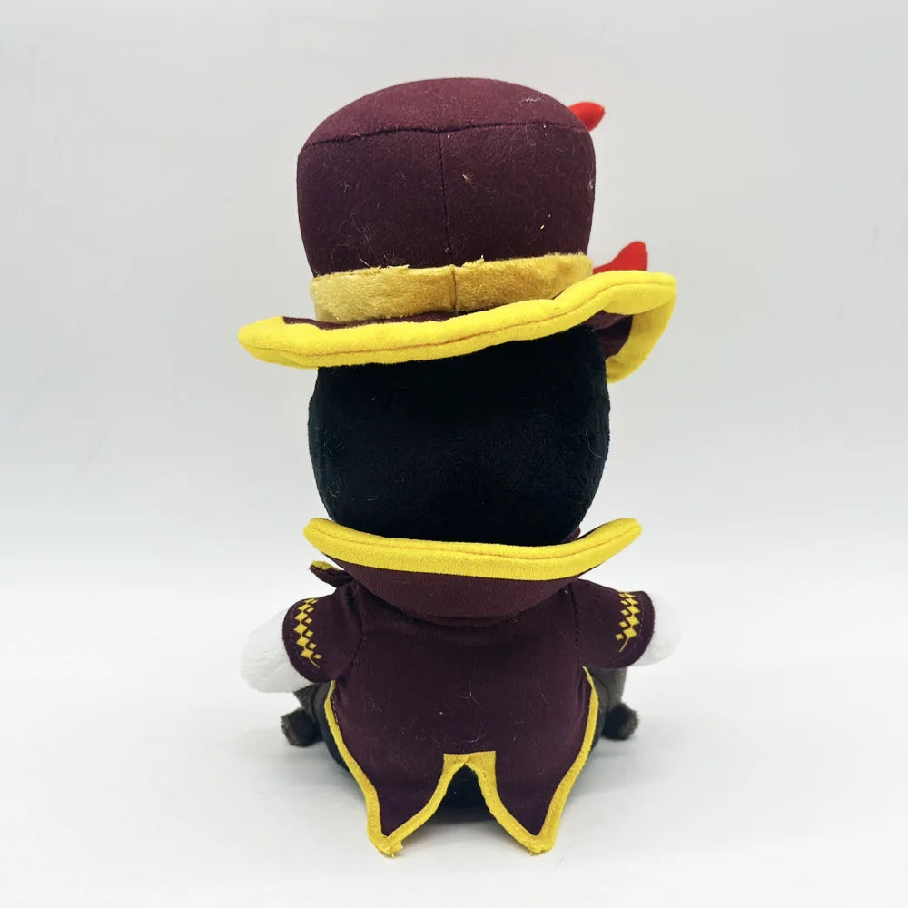 The Narrator plush back view collectible character plush