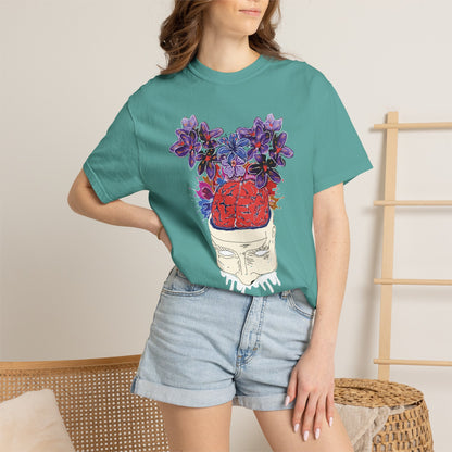 The classic Comfort Colors 1717 garment-dyed tee, available in 58 colors.