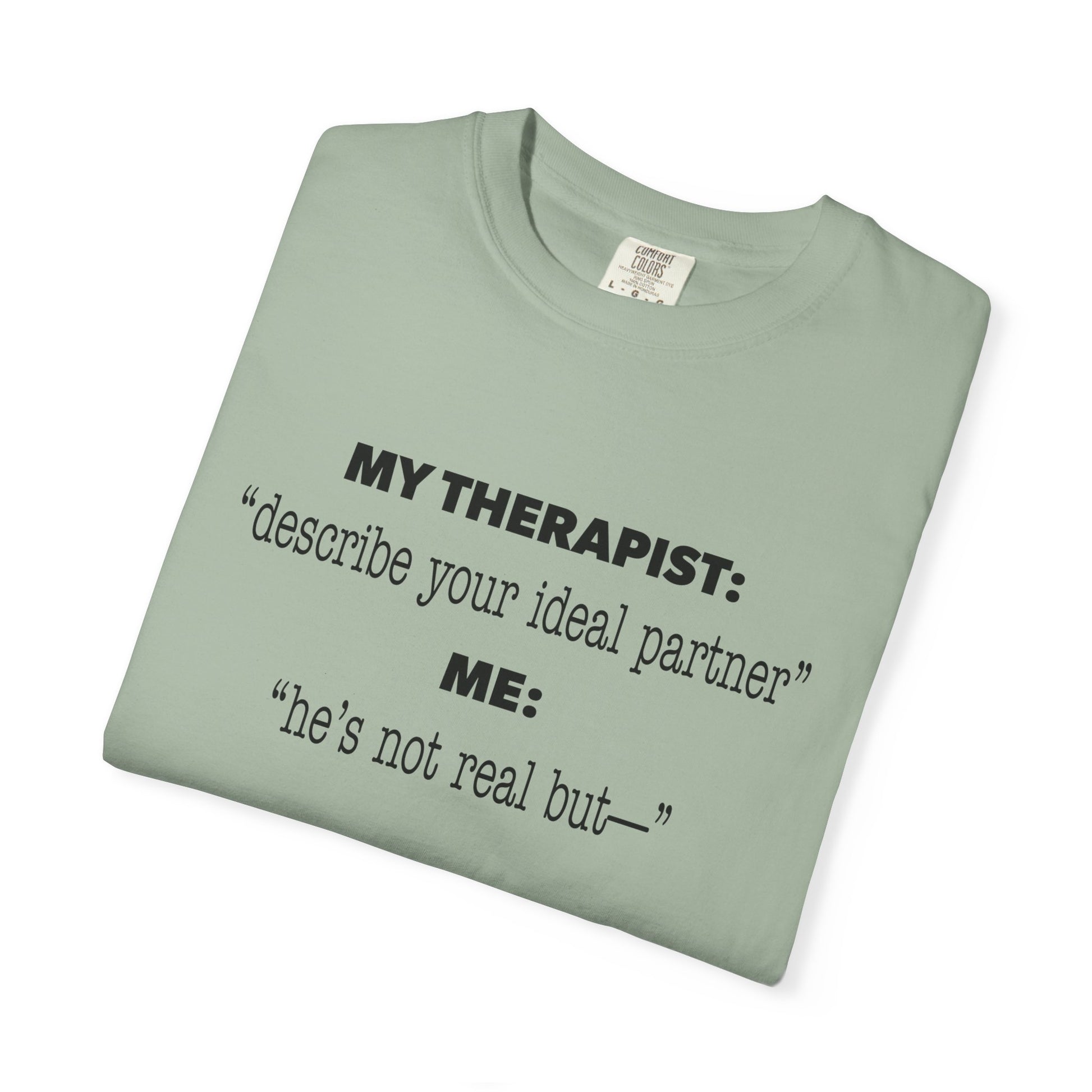 Therapist meme tee yumee self-shipping gift