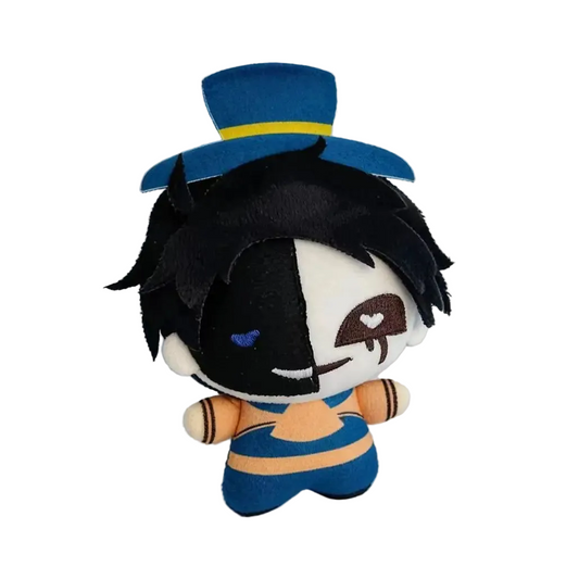 Ticket Taker plush inspired by a popular indie carnival horror game, handmade 10cm