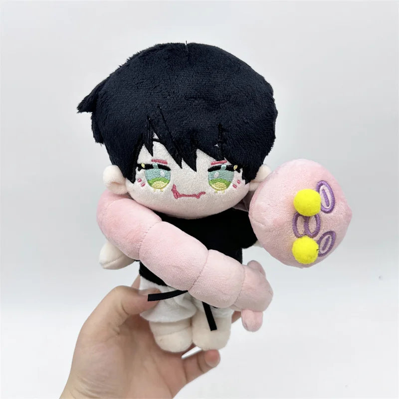 Toji Fushiguro worm plush display on anime merchandise shelf
