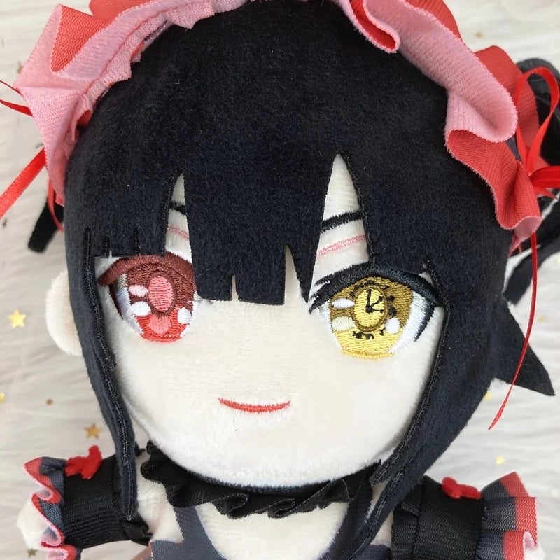 Tokisaki plush close-up face detail anime collectible
