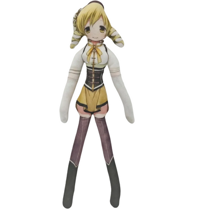 Tomoe Mami plush 28cm golden curl magical girl anime plush
