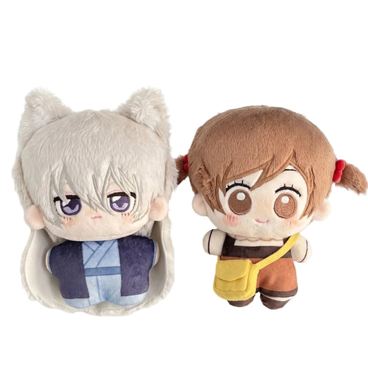 Tomoe chibi plush handmade anime stuffed toy 10cm front view