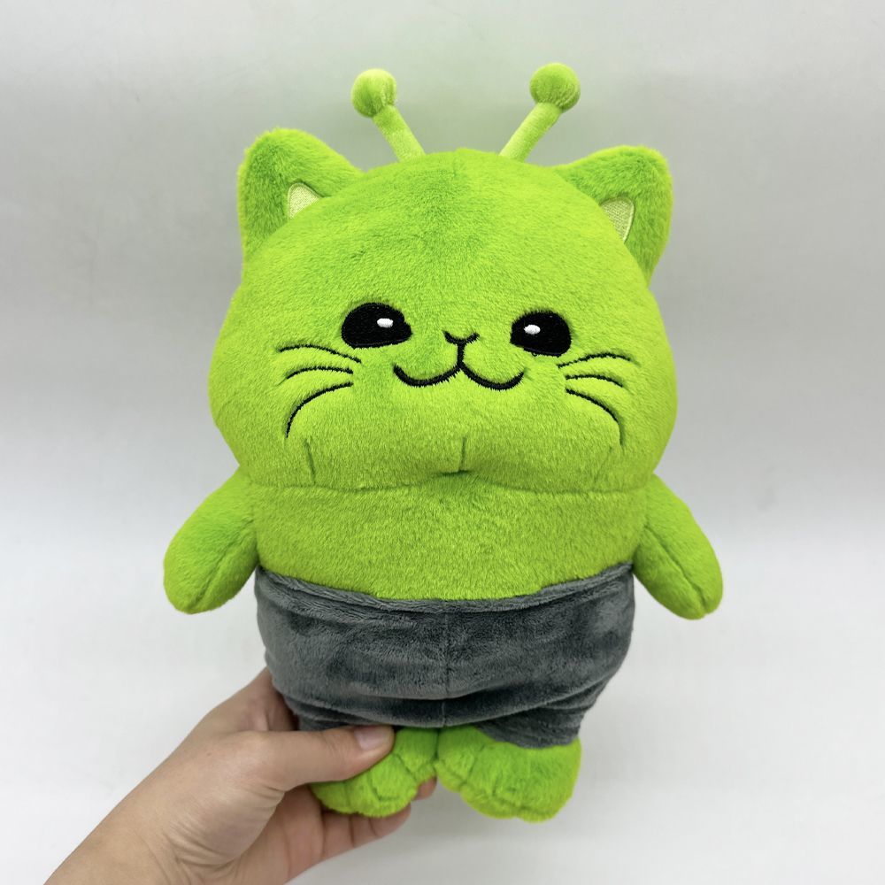 Tong cat plush toy 28cm stuffed meme figure Gen Z gift