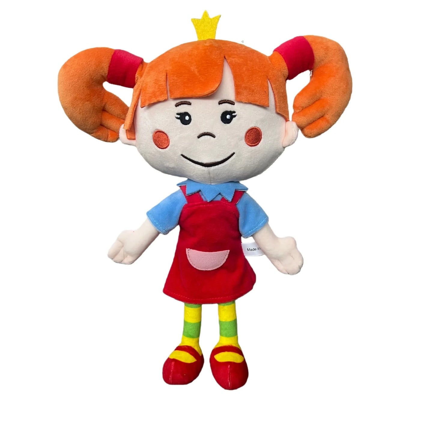 Tsarevna plush 30cm handmade Russian princess stuffed toy front view
