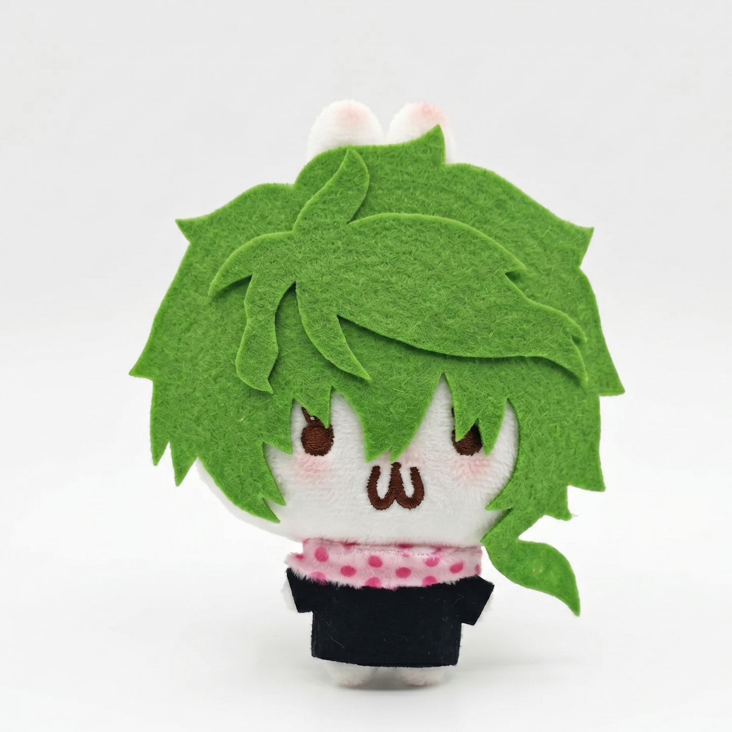 Tsukimi plush and Midori plush collector display fan-made 13cm
