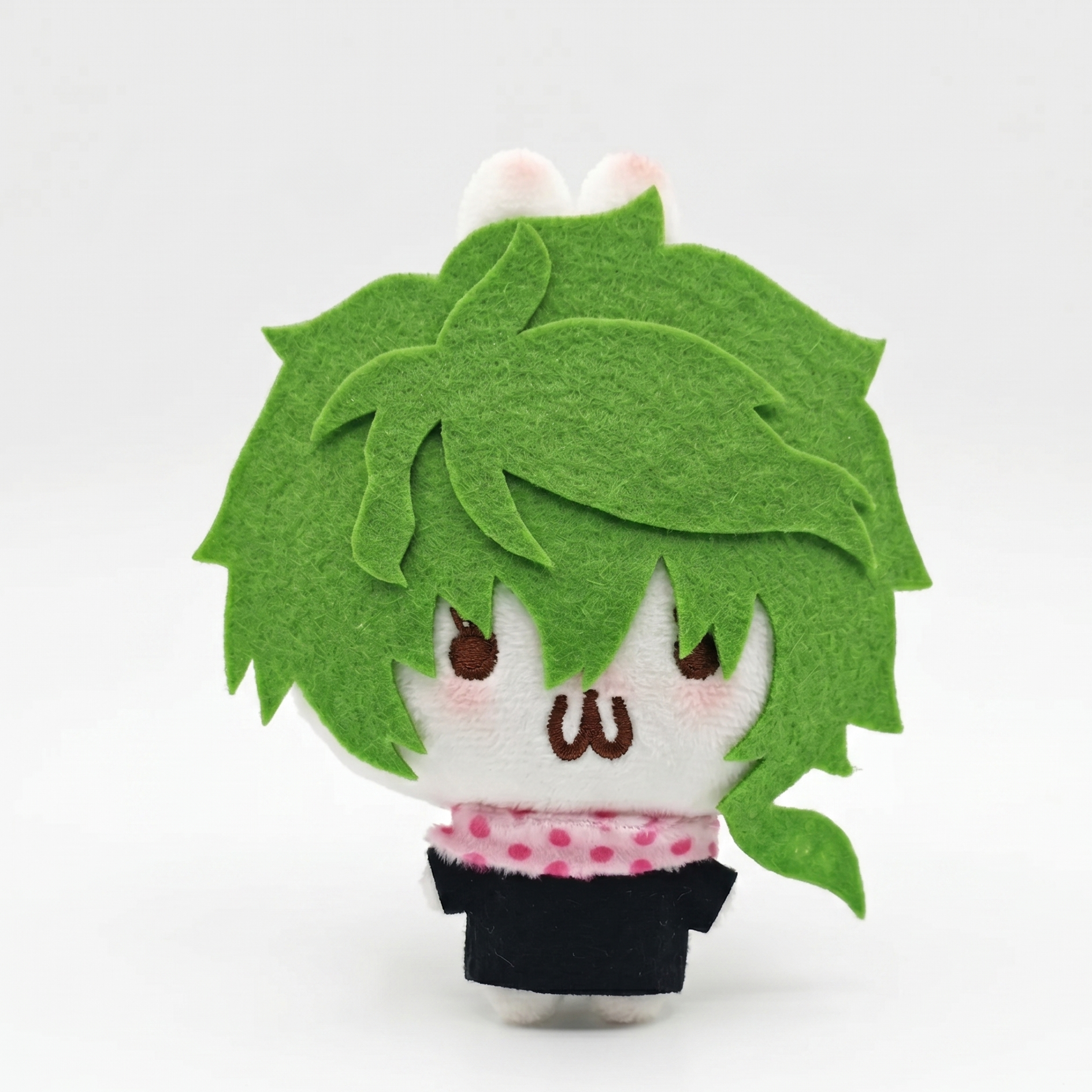 Tsukimi plush and Midori plush collector display fan-made 13cm
