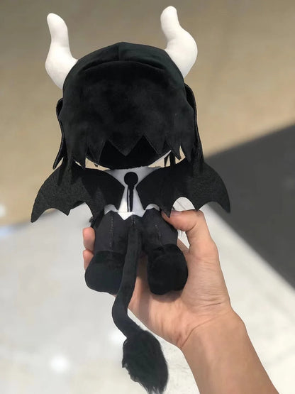 Ulquiorra Cifer plush side profile view dark aesthetic