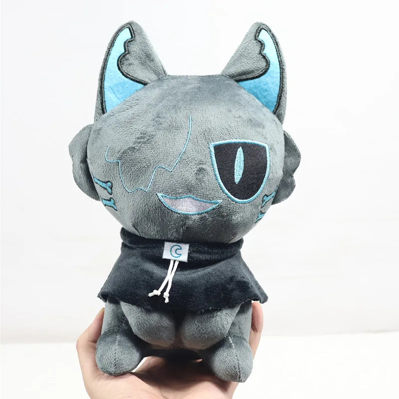 Undertale fan-inspired cat nightmare plush front view
