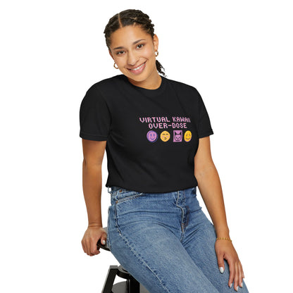Undertale graphic tee styled with a beanie and tote bag for an anime con look
