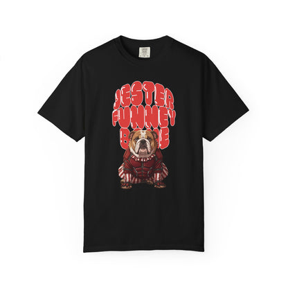 Unique anime-inspired bulldog graphic t-shirt for internet culture fans.