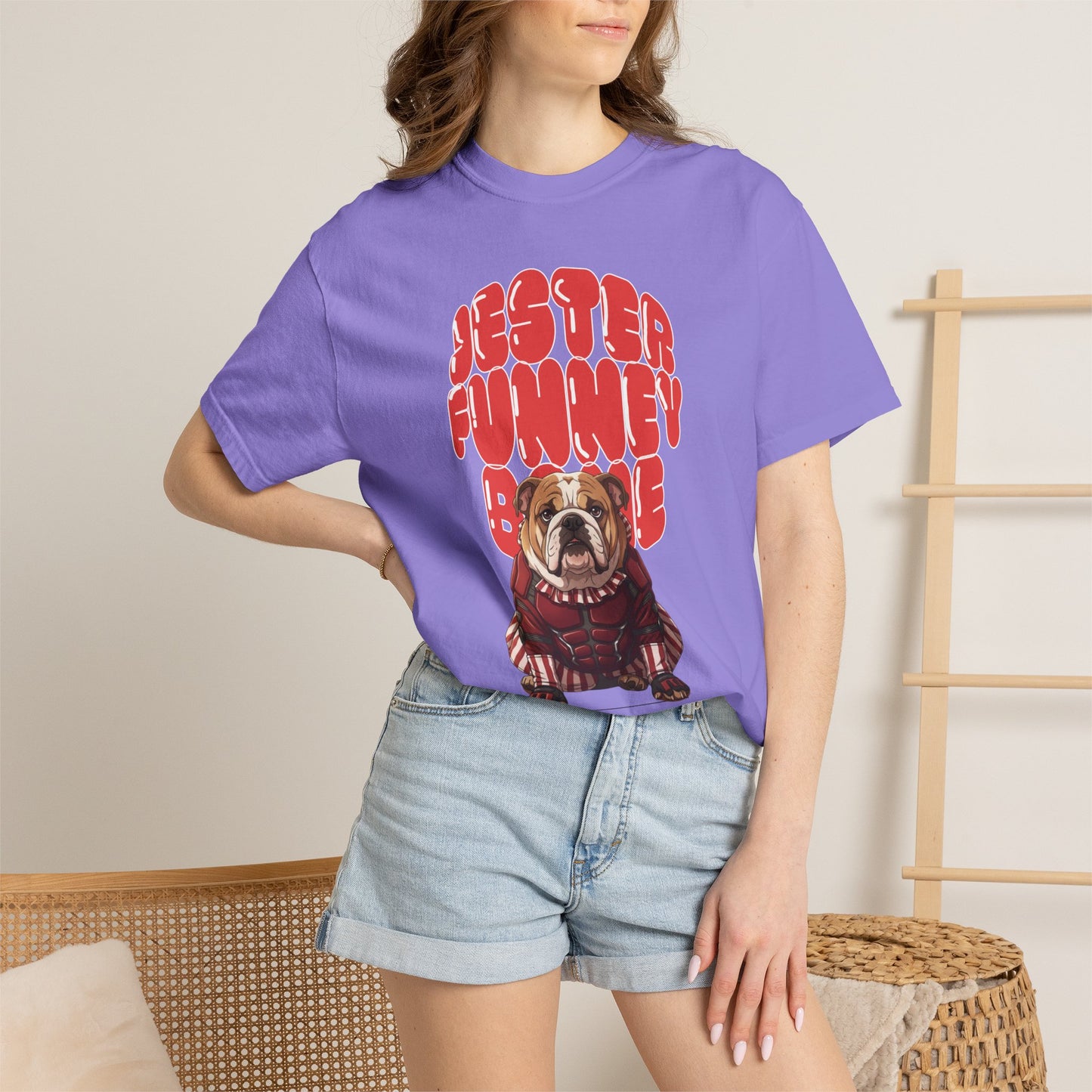 Unisex heavyweight graphic t-shirt.