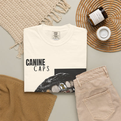 Urban style clothing canine caps tee size range S to 3XL