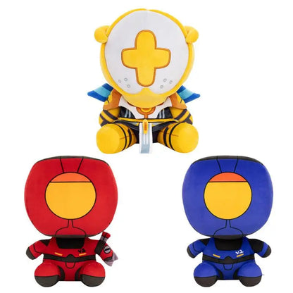 V1 plush machine character from ULTRAKILL standing front view