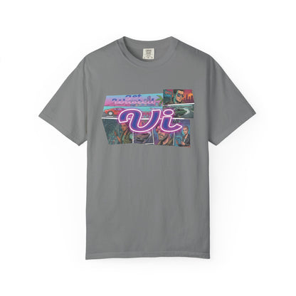 Vaporwave palm tree graphic tee
