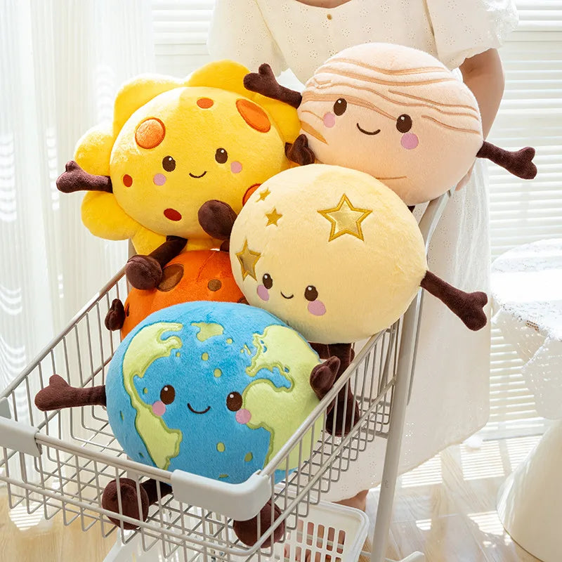 Venus plush golden stuffed planet toy 20cm soft plushie
