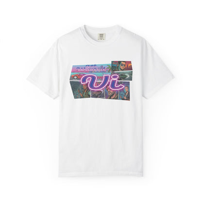 Vice VI sunset palm graphic tee
