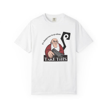 Vintage judge illustration graphic tee dark academia aesthetic front view