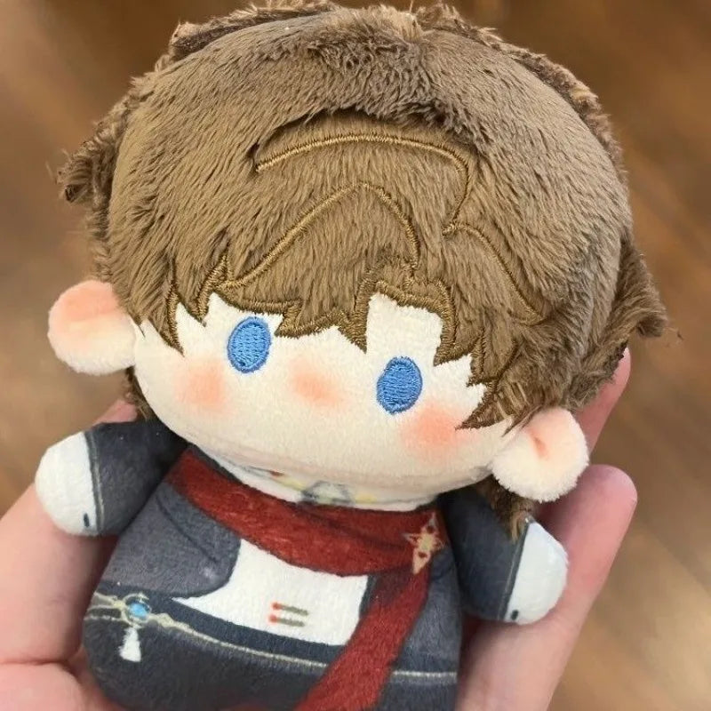 Vyn Richter plush white hair golden eyes chibi handmade