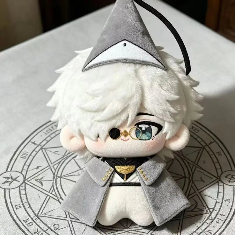 WHA Qifrey plush white robes blue eyes soft plush

