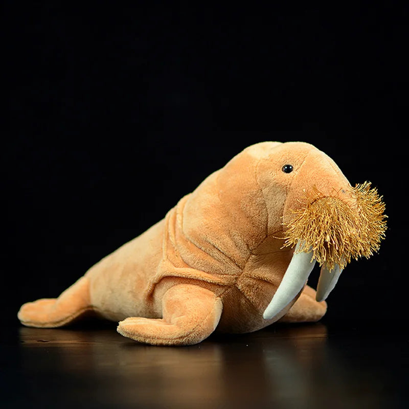 Walrus plushie gift ready in packaging