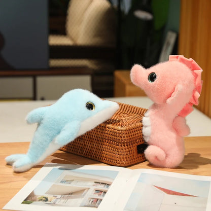 Walrus plushie kawaii handmade soft toy 22cm stuffed animal
