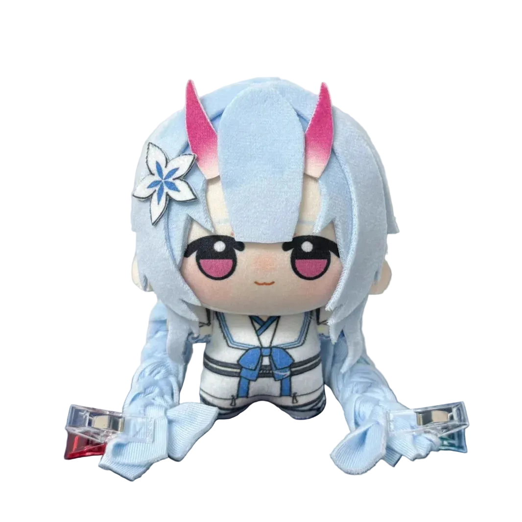 Waraku Chise plush toy 10cm soft handmade Blue Archive plushie

