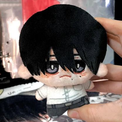 Watchful friend character plush in soft dark fantasy design
