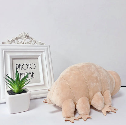 Water bear plush close-up leg detail
