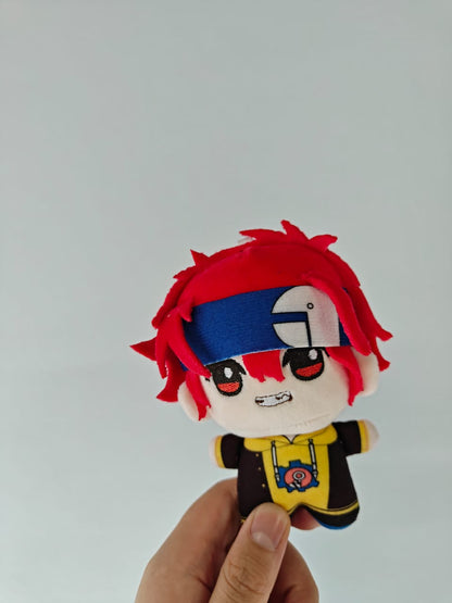 Reki Kyan Plüsch Langa Hasegawa Plüsch Skateboarding Anime handgemachte Plüschtiere 10cm