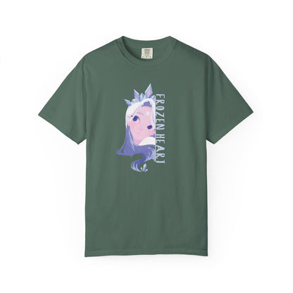 Winter majesty tees modeled in casual streetwear style with anime aesthetic design
