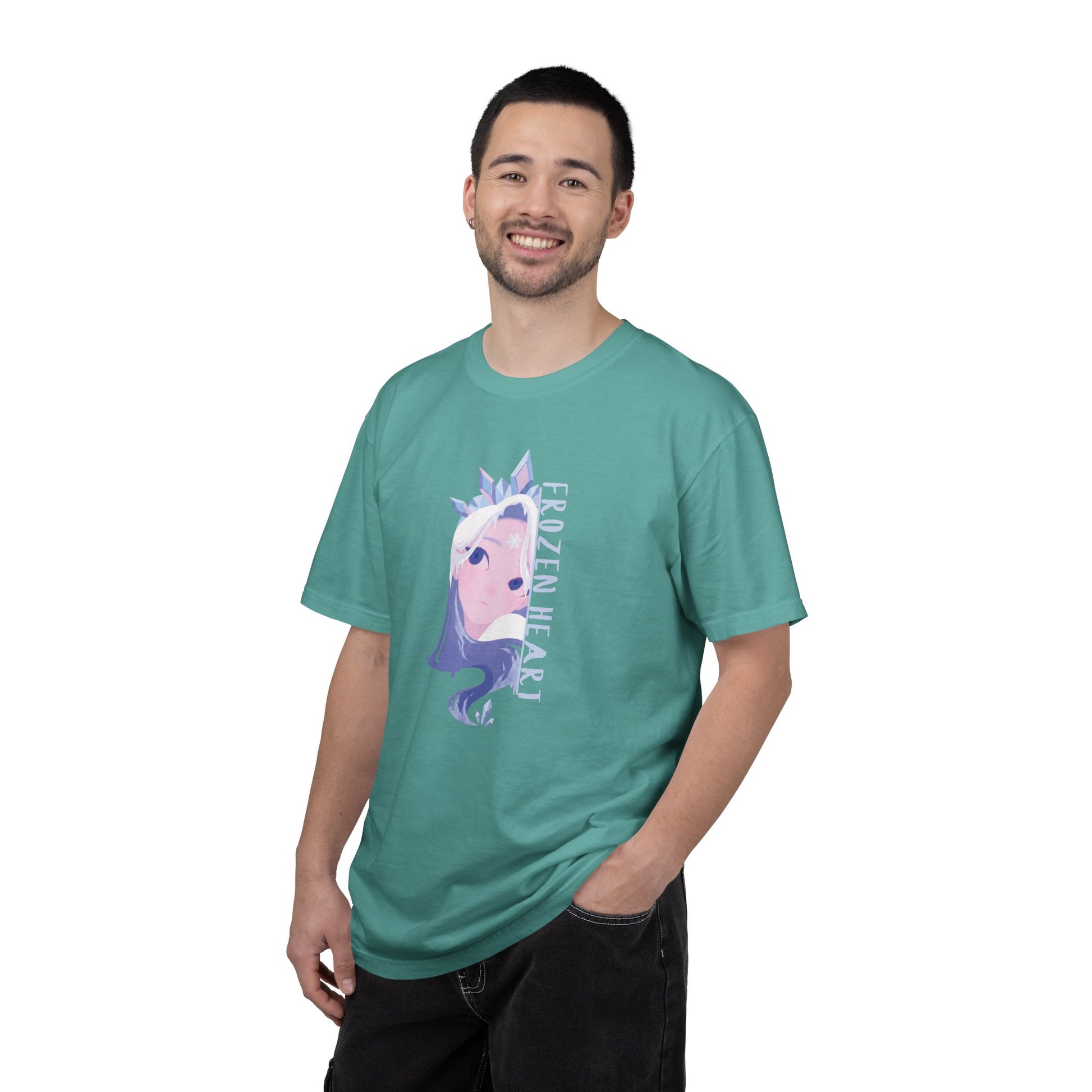 Winter majesty tees styled with layered outfits for anime convention and casual everyday wear
