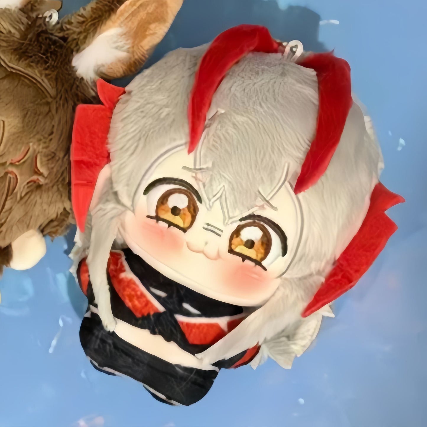Wisadel toy cotton plush chibi figure front view
