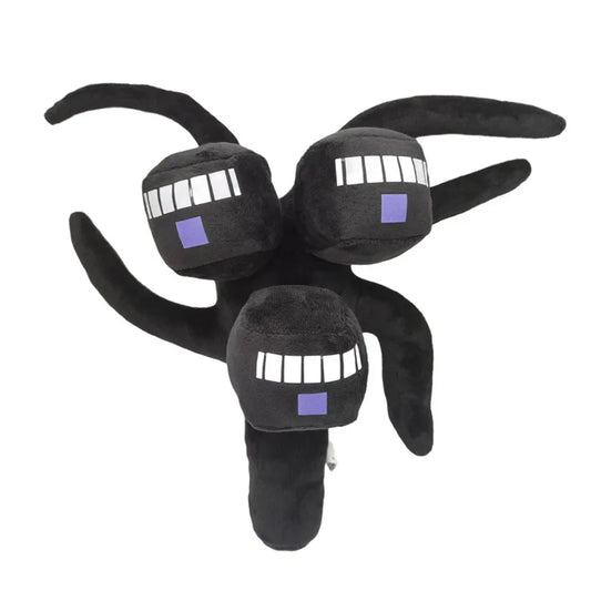 Wither Storm plush removable head 30cm handmade pixel block game toy