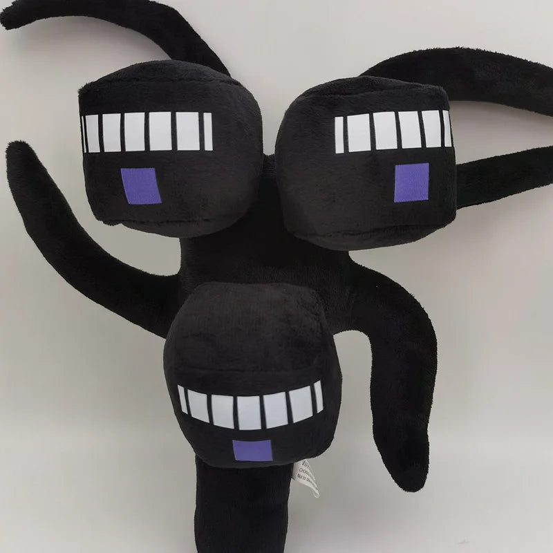 Wither Storm removable head plush gaming gift pixel block collectible