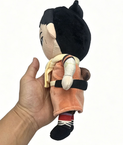 Wolf and Genichiro Sekiro plush figures handmade gaming collectibles
